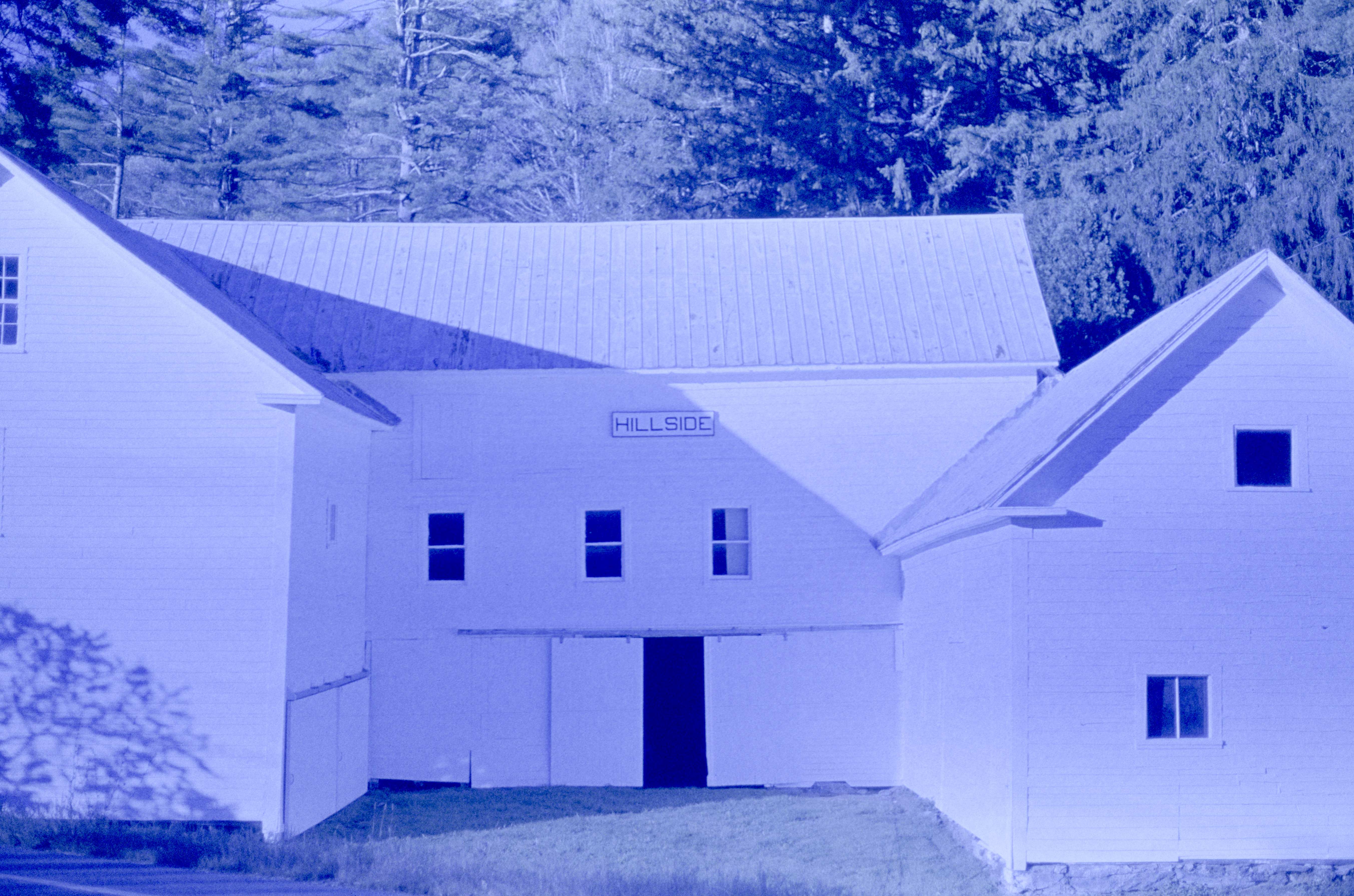 hillside farm shot on kodak ektachrome 64